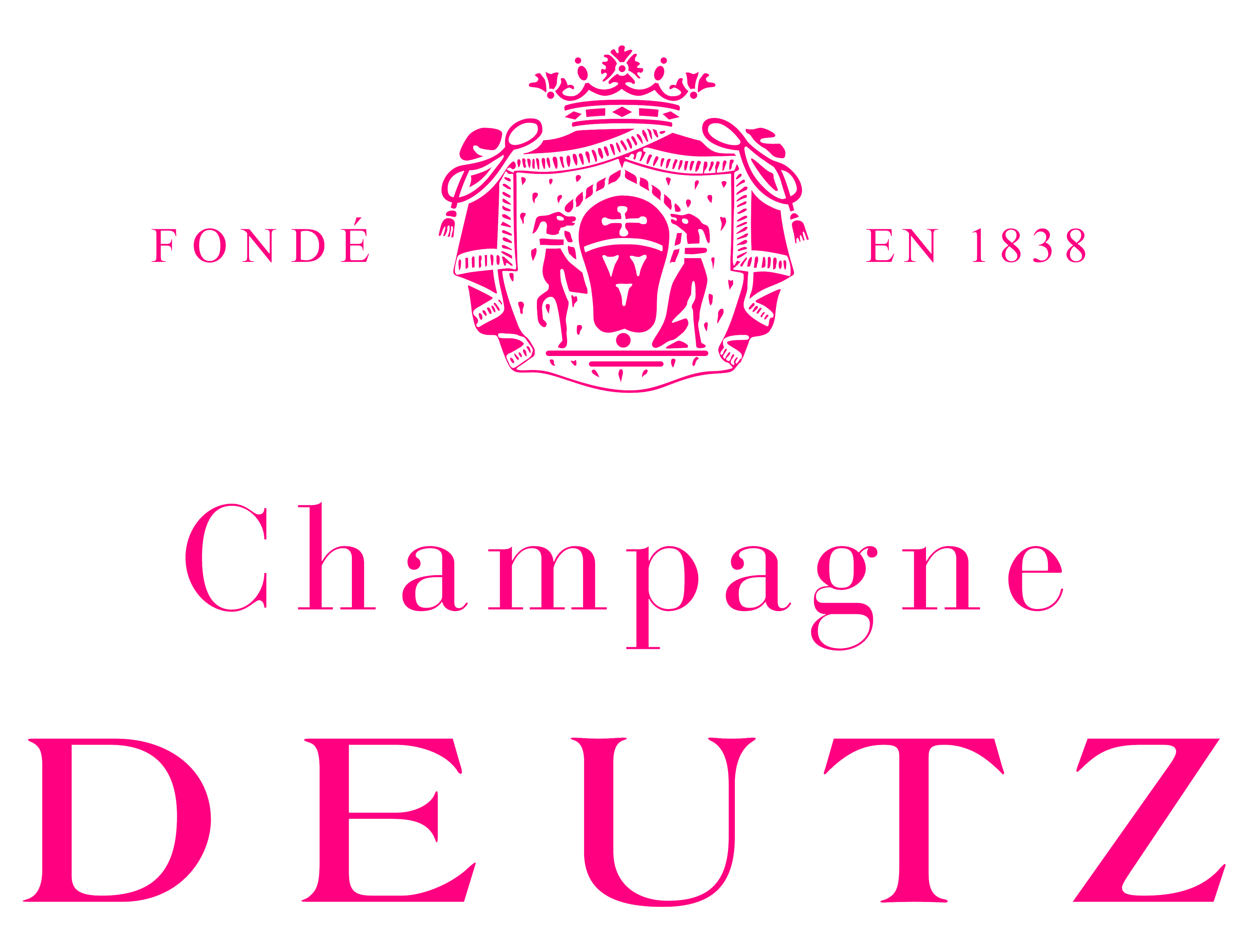 Deutz LOGO (nápis + znak + WineBox PINK)